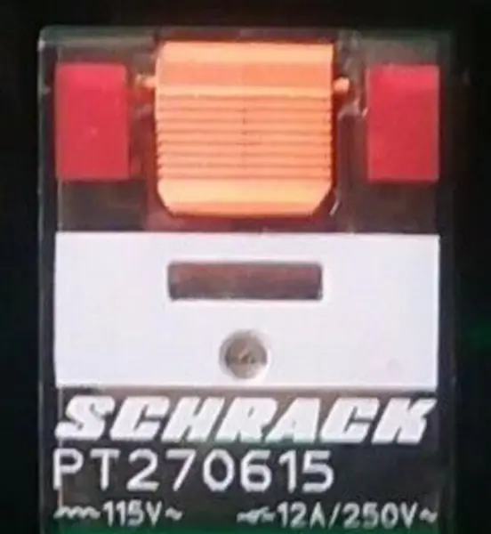 PT270615 115VAC Relay DPDT