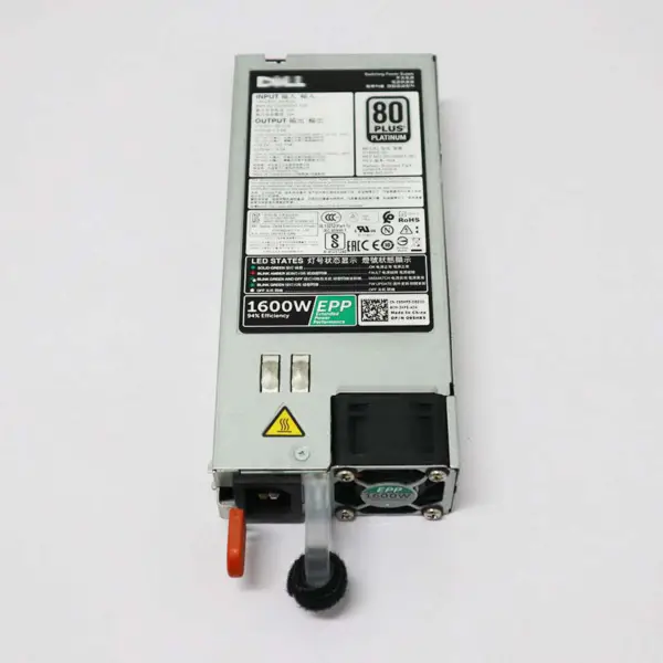 1600w Power Supply For Poweredge D1600e-s R530 630 T630 R640 R740 R740xd R940 T630 Fx2s Vrtx 95rh5