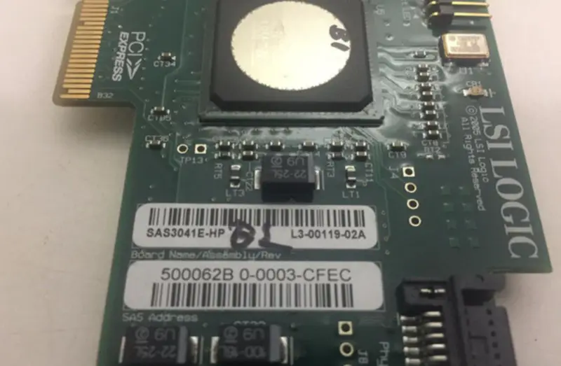 LSI SAS3041E-HP 4-Port PCI-E 4X SAS SATA2 SATA Array card