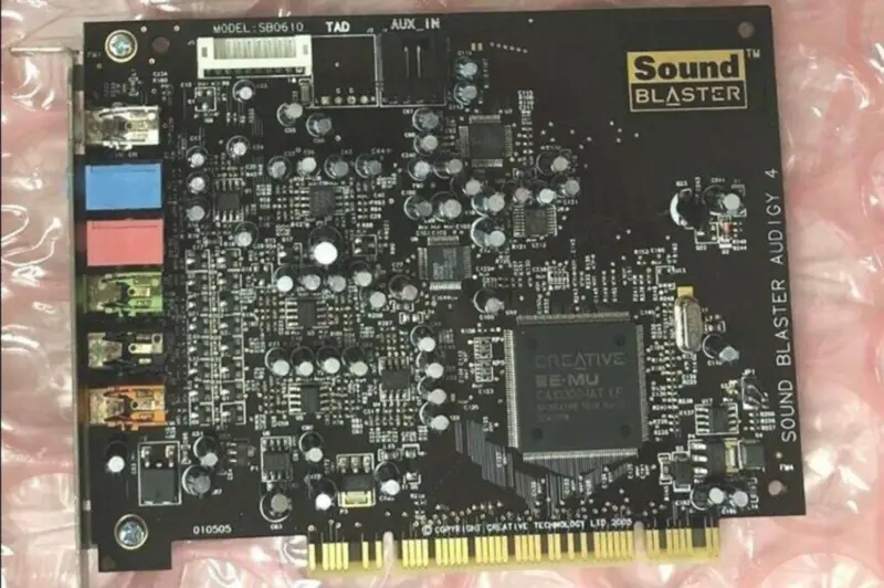 Creative Sound Blaster Audigy 4 Value SB0610 Channel 7.1 Sound Card
