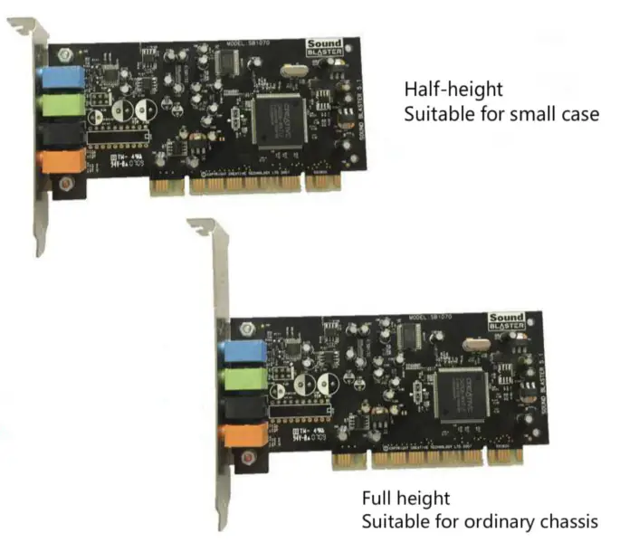 Creative Sound Blaster SB1070 5.1 Channel PCI Sound Card