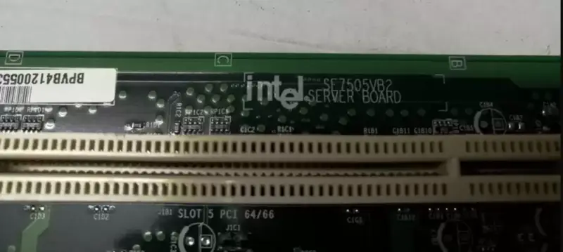 Intel SE7505VB2 604 interface Server motherboard Dual Xeon