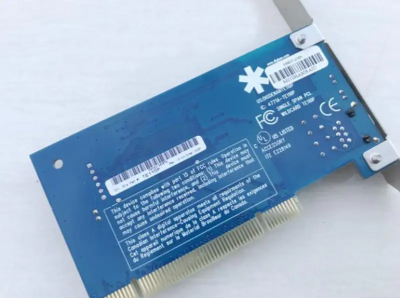 Asterisk E1 card TE110P Digital 1 Port Asterisk Card Asterisk E1/T1/J1 card Single port
