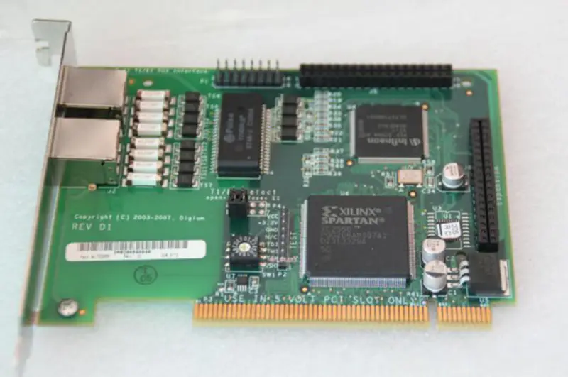 Digium Wildcard TE205P Dual Port ISDN PCI Card industrial motherboard
