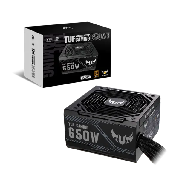 Asus Pc Atx Power Supply Unit Tuf 650b-gaming Gaming Computer Power Supply Tuf Gaming 650w Bronze Psu Leads In Durability