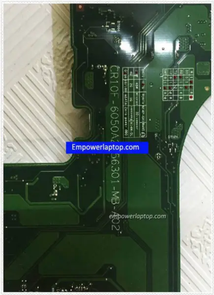Toshiba V000318090 CR10F-6050A2556301-MB-A02 Motherboard