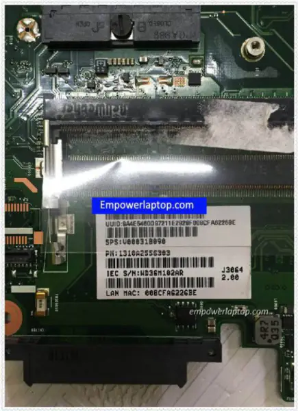Toshiba V000318090 CR10F-6050A2556301-MB-A02 Motherboard