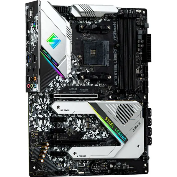 ASROCK X570 STEEL LEGEND Motherboard ATX AMD X570 DDR4 128G AM4