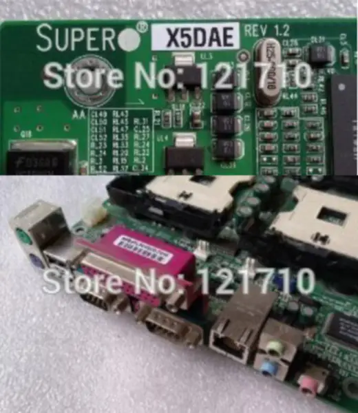 Supermicro X5DAE REV 1.2 dual 604 socket Industrial equipment board