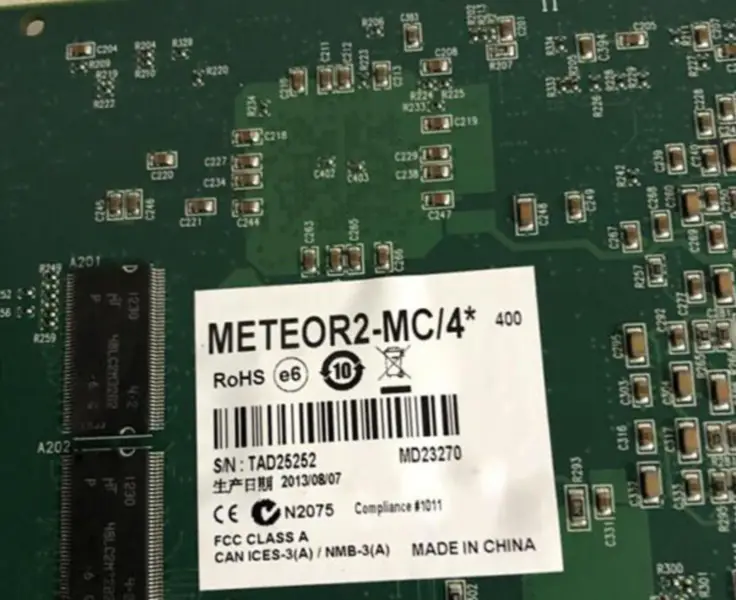 Matrox METEOR2-MC/4* Y751-04 REV.A industrial motherboard