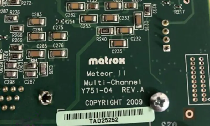 Matrox METEOR2-MC/4* Y751-04 REV.A industrial motherboard