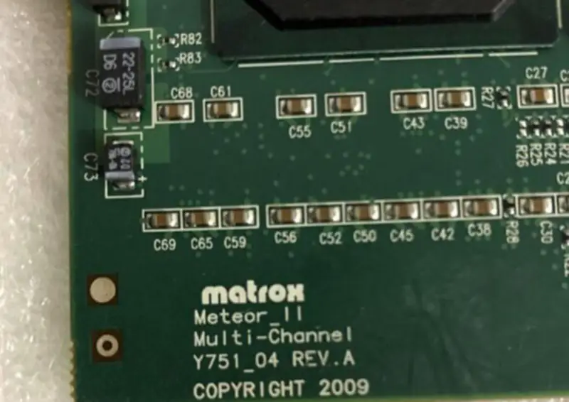 Matrox METEOR2-MC/4* Y751-04 REV.A industrial motherboard