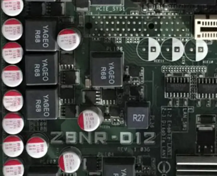 Asus Z8NR-D12 LGA1366 X58 motherboard