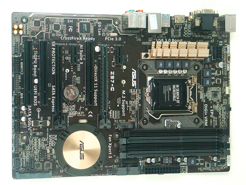 ASUS Z97-C Motherboard LGA1150 DDR3 32G ATX