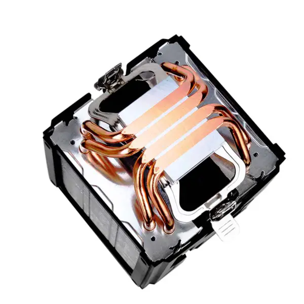 4 Heat Pipes 90mm Rainbow Cpu Air Cooler Compatible With Intel And Amd