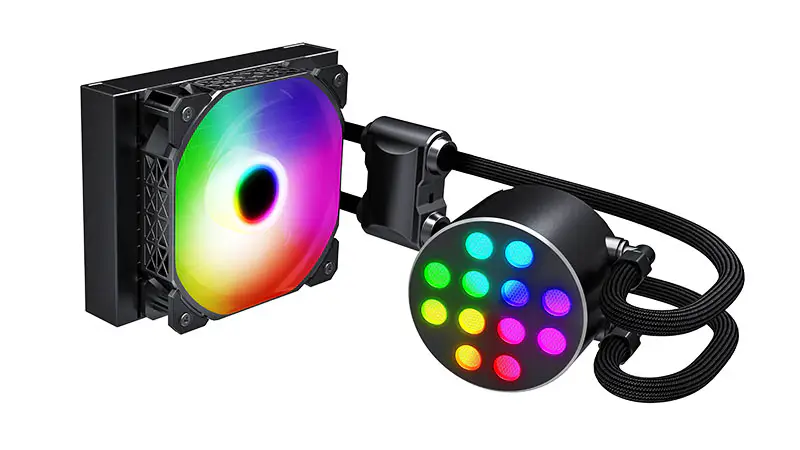 Sama 120mm Radiator Rainbow Pc Para Cpu Rgb Liquid Cooler Block Computer Cpu Water Coolers And Cooling Fan Systems For Pc Cpu