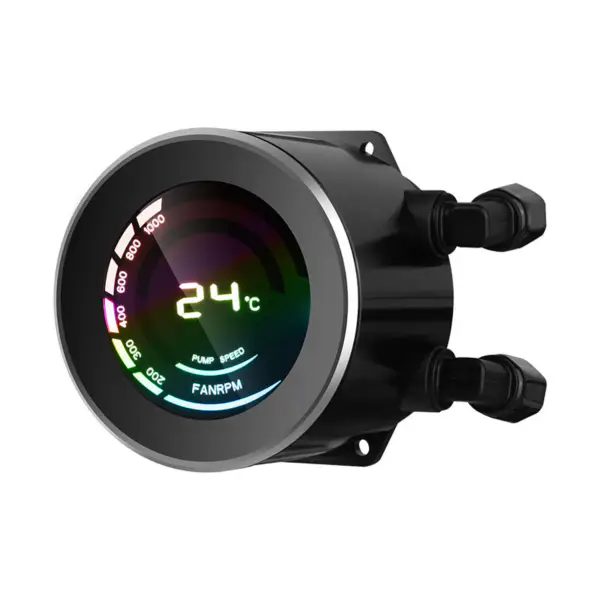 Sama 240 Cpu Water Cooler Heat Sink Accept 12600k 115x /2700/3600/5950x Cpu Radiator Cooling With Rgb Cooler Fan Cpu Liquid Cool
