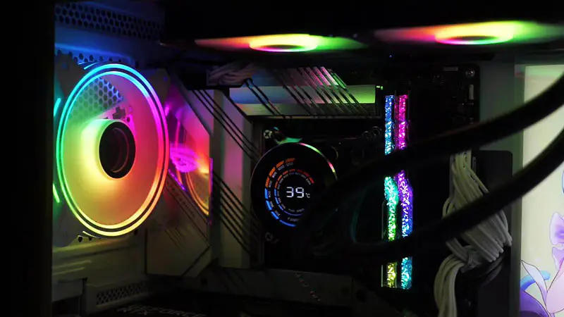 Sama 240mm Argb Fan Radiator Pc Water Cooling For Lga 1700 Compatible