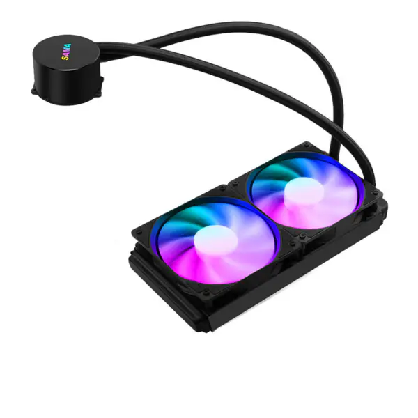 Sama 240mm Integrated Cpu Water Cooling Liquid Cooler With Light
