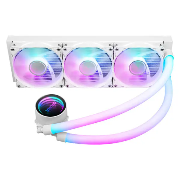 Sama 360mm Cpu Water Cooling With 5v Argb Fan Strong Water Cooler For Gaming Computer Case Liquid Cooler For Cpu