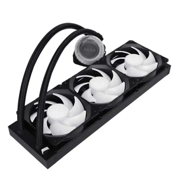 Sama 360mm Radiator Rainbow Pc Para Cpu Rgb Liquid Cooler Block Computer Cpu Water Coolers And Cooling Fan Systems For Pc Cpu