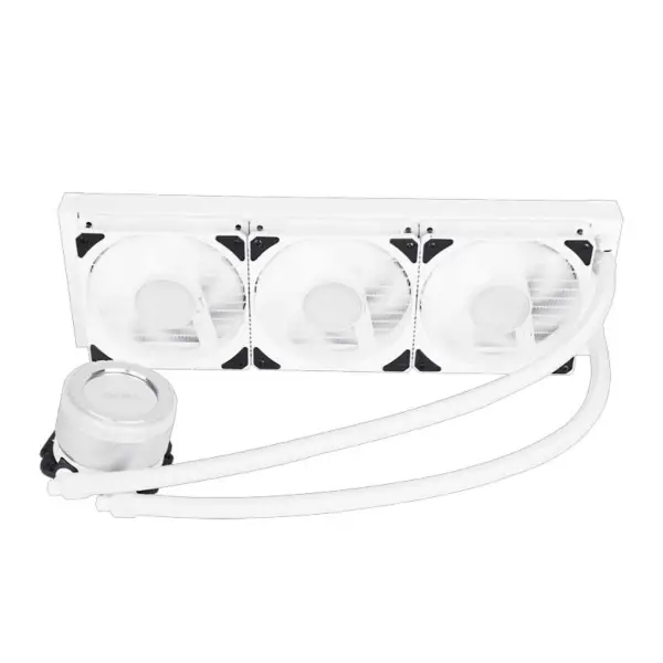 Sama 36cm Aio Cpu Cooler Radiator Copper Display Water Liquid Cooling Pc Cpu Cooler Rgb Glow With Lower Noise Pump