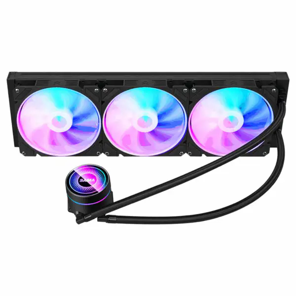 Sama 420mm Gpu Cooler Lga 1700 Pc Cpu Water Cooling Kit Rainbow Pc Cpu Water Cooling Kit