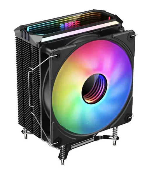 Sama 5 Heat Pipes Cpu Cooler 120mm Pwm 4 Pin Pc Radiator Quiet For Intel Lga 1700 1200 1150 1151 1155 Amd Am4 Am5 Cpu Cooling F
