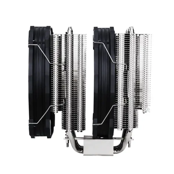 Sama 6 Heatpipes 140mm Dual Tower Dual Cooling Fan Heat Exchanger Air Cooler Twin Tower Cpu Cooler For Pc Case
