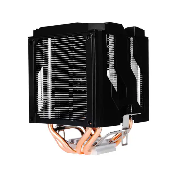Sama 9cm Dual Tower Air Cooler Customizable Argb Top Cover Cpu Radiator Black/silver Small But Powerful Cpu Air Cooler