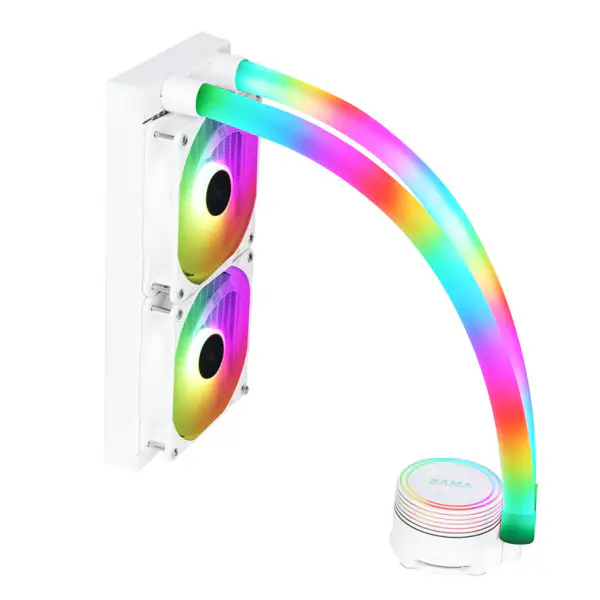 Sama Argb 240mm Computer Cooling Radiator Led Light Liquid Cooler