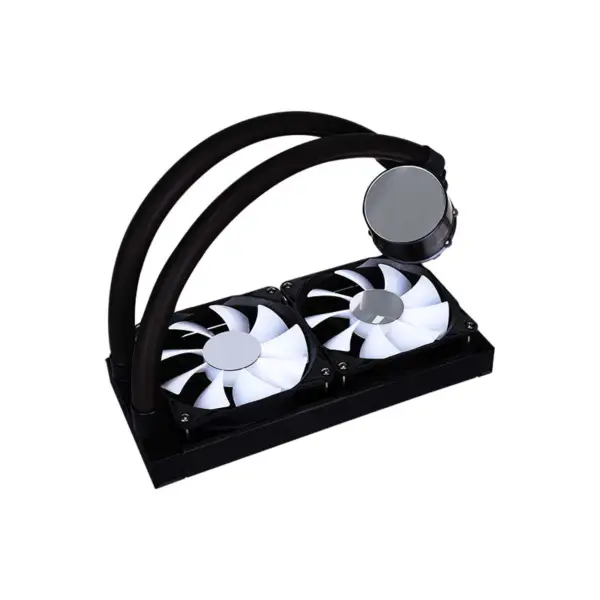 Sama Computer Infinity Mirror Cooling Fan Argb Water Pipe Liquid Cpu Cooler Pc Water Cooling For Intel Amd
