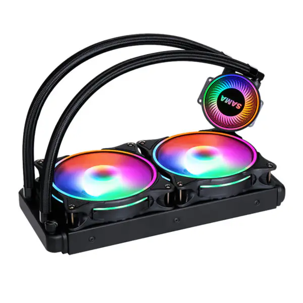 Sama Copper Radiator Water Cooling Liqide Coooler Cpu Pc Rgb Aio System Copper Liquid Copper