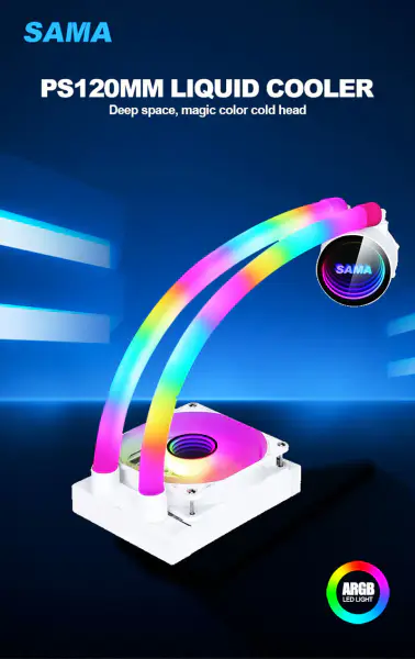 Sama Custom Best Copper Radiator Heatsinks Cpu Cooler Fan Air And Liquid Cooling Case For Sale