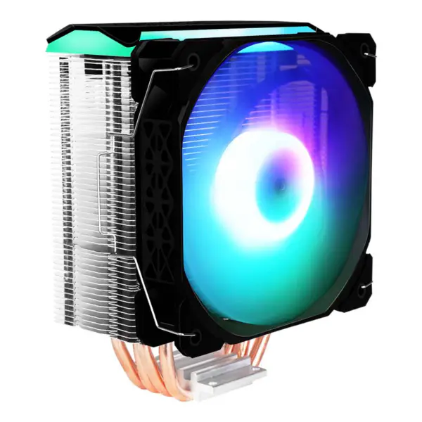 Sama 4heatpipes Rainbow Direct Contact Fan Cpu Cooler For Pc Case