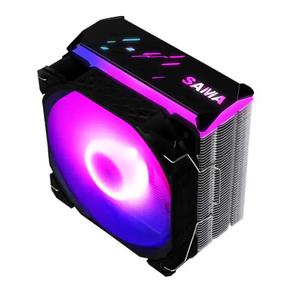 Sama 4heatpipes Rainbow Direct Contact Fan Cpu Cooler For Pc Case