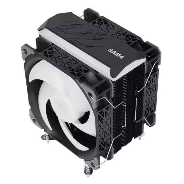 Sama 120mm Air Cooler With Argb Lighting Effects