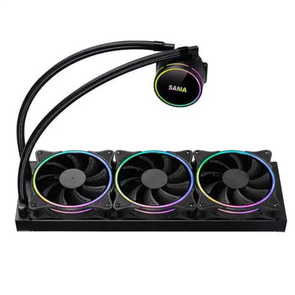 Sama Water Cooling Kit Pc Gpu Cooler Black Liquid System Cpu Cooler 1700 For Cpus