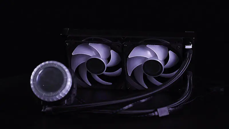Sama 240mm Radiator Black Pc Cpu Water Cooling