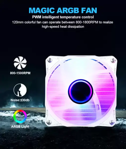 Sama Customized 240mm Rgb Lighting Liquid Aio Cooler Cpu Liquid Cooler Water Cooling Liquid Cooler For Pc