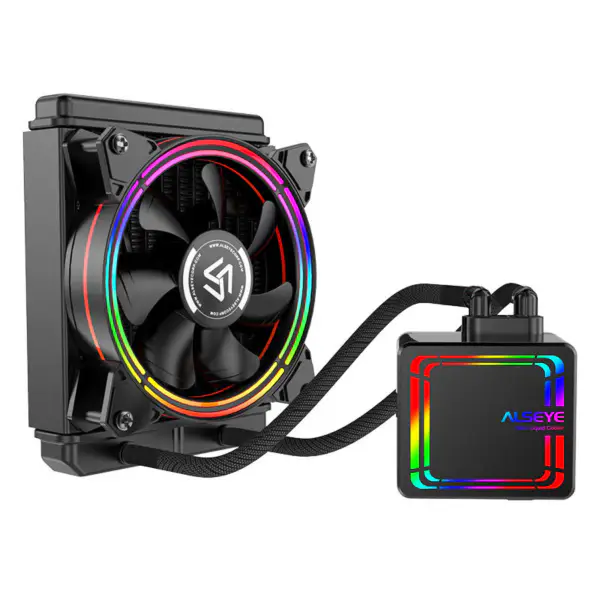 360mm Colorful Cpu Cooler,Aio Water Cooling Fan Computer Case Fan