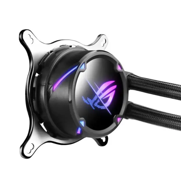 AsUs Rog Strix Lc Ii 120 Argb Integrated Water Cooling Radiator Cpu Asetek Processor Cooling