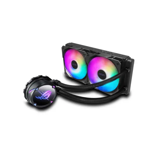 AsUs Rog Ryujin Ii 240 Argb 2fans Integrated Water Cooling Radiator 12th Gen Cpu Asetek Processor Cooling