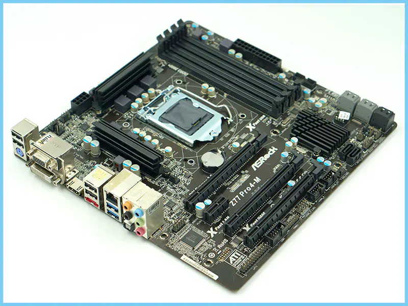 Asrock Z77 Pro4-M motherboard Z77 LGA1155 m-ATX