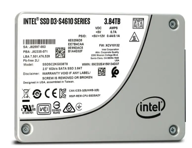 Intel D3-S4610 series SSD
