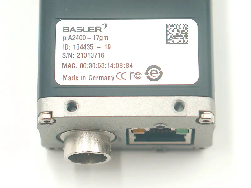 BASLER pia2400-17gm